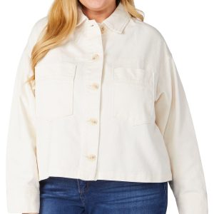 For the Republic Plus Long Sleeve Denim Jacket