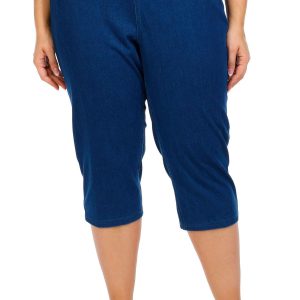 Zac and Rachel Plus Slim Leg Ultra Stretch Capris