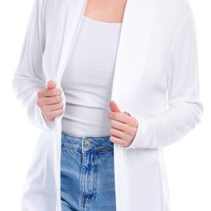 Rio & Rian Women's Ribbed Cardigan