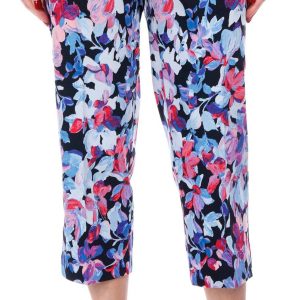 Zac and Rachel Womens 22 in Printed Mill Capris