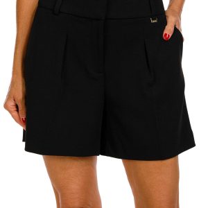 Nine West Women's 5 in Fly Front High Rise Shorts