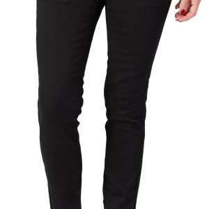 DKNY Womens Zip Pocket Skinny Fit Pants