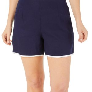 Blue Sol Womens 5 in Solid Pull-On Shorts