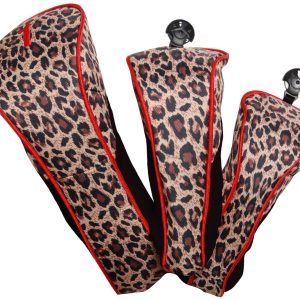 Glove It Women 3 PC Leopard Golf Club Cover Set