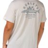 Hurley Men's Barracuda Bar Graphic Short Sleeve Tee