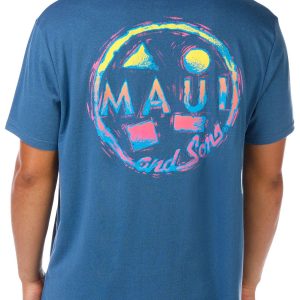 Maui & Sons Men's Rad Cookie Logo T-Shirt