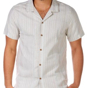 Distortion Men's Short Sleeve Buttoned Shirt