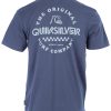 Quiksilver Mens Checkered Surf Company Short Sleeve Tee