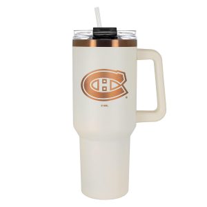 NHL Montreal Canadiens Creme & Copper 40 oz. Colossus