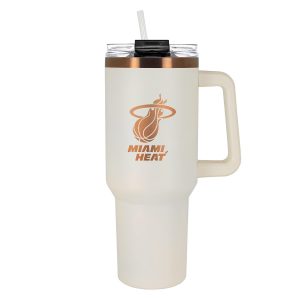NBA Miami Heat Creme & Copper 40 oz. Colossus