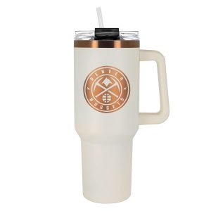 NBA Denver Nuggets Creme & Copper 40 oz. Colossus