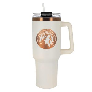 NBA Minnesota Timberwolves Creme & Copper 40 oz. Colossus