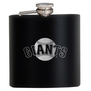 MLB San Francisco Giants 6 Oz. Laser Etched Hip Flask