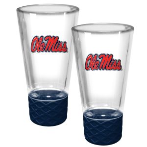 NCAA Ole Miss Rebels 2 Pc. 4 Oz. Emblem Cheer Shot Glass
