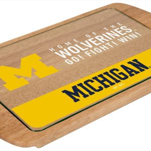 Michigan Billboard Glass Top Tray