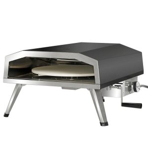 Big Horn 16 in. Propane Pizza Oven With Rotating Stone