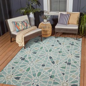 Deltona Outdoor Washable Rug Collection