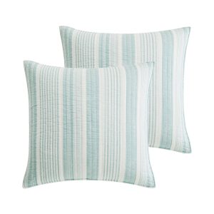 Levtex Home Aqua Breeze Coastal Euro Sham Set of 2