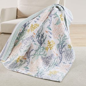 Levtex Home Ocean Meadow Quilted Throw