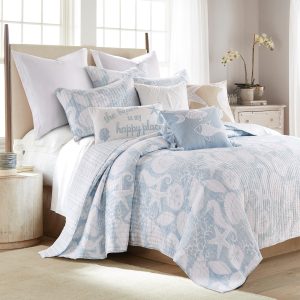 Levtex Home Stillwater Blue Quilt & Sham Set