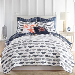 Levtex Home Bakio Reversible Quilt & Sham Set