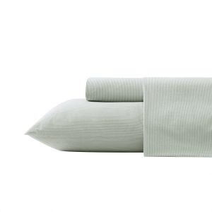 Island Cays Stripe Cotton Percale 4-Piece Sheet Set