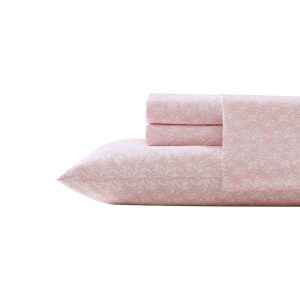 Lovely Palms Cotton Percale 4-Piece Sheet Set