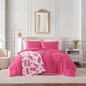 Betsey Johnson Signature Hotel Solid Comforter Sham Set