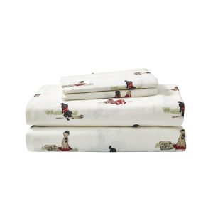 Eddie Bauer Retriever Adventure Cotton Flannel Sheet Set