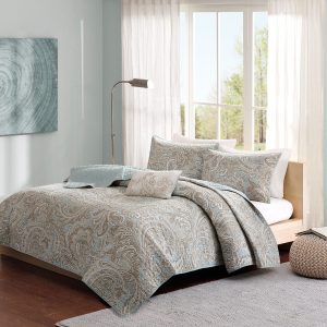 Madison Park Ronan 5 Piece Cotton Comforter Set