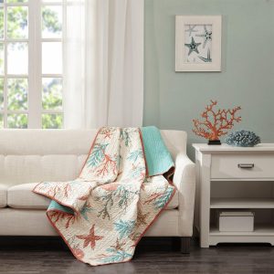 Madison Park Pebble Beach Oversized Quilted Throw