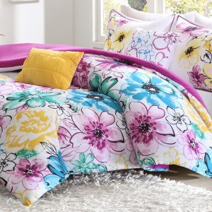 Intelligent Design Olivia Blue Comforter Set