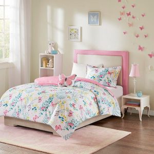 Intelligent Design Kids Cynthia Butterfly Comforter Set