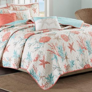 Madison Park Pebble Beach 6-pc. Coverlet Set