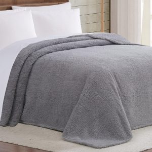 Brooklyn Loom Marshmallow Sherpa Blanket