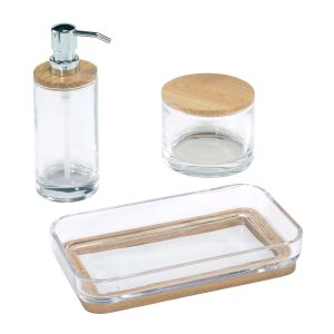 Izod Cove Clear 3 Pc. Bath Set