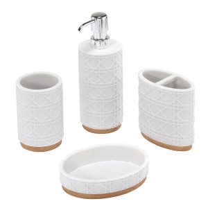 Nicole Miller Lena 4 Pc. Bath Set
