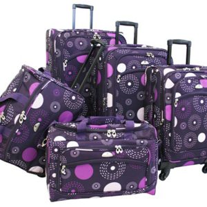 American Flyer 5-pc. Fireworks Spinner Luggage Set