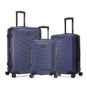 U.S. ARMY FOX 3-Piece TSA Lock  Hard-Flex Luggage Set