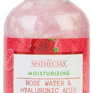 The Spathecary Rose Water & Hyaluronic Acid Body Oil,8 Oz.