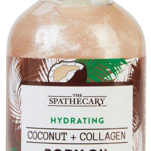 The Spathecary Hydrating Coconut & Collagen Body Oil,8 Oz.