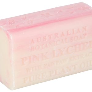 Australian Botanical 6.6 Oz. Pink Lychee Bar Soap