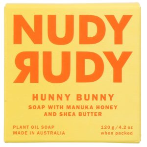Nudy Rudy Hunny Bunny Bar Soap Puck