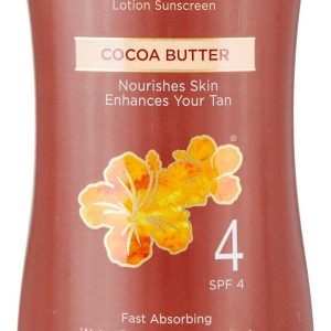 Hawaiian Tropic Island Tanning SPF 4 Sunscreen Lotion