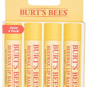 Burt's Bees 4 Pc. Vitamin E & Peppermint Lip Balm Value Pack