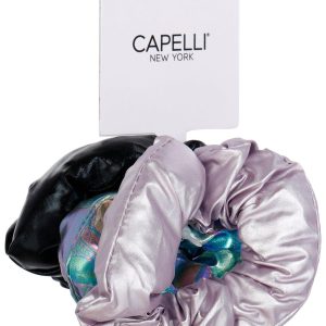 Capelli Girls 6 Pk Puff Scrunchies