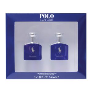 Ralph Lauren Mens 2 Pc Polo Blue Cologne Set