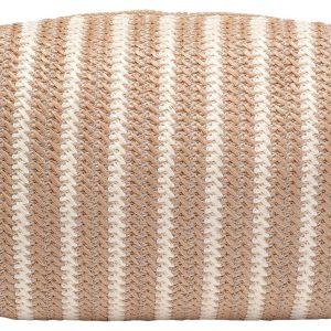 Urban Expressions Natural Straw Loaf Cosmetic Bag