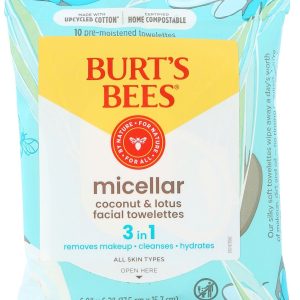 Burt's Bees Coconut & Lotus Water Makeup Removal Towelettes