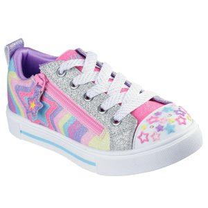 Skechers Girls Twinkle Sparks Cosmic Burst Athletic Shoe